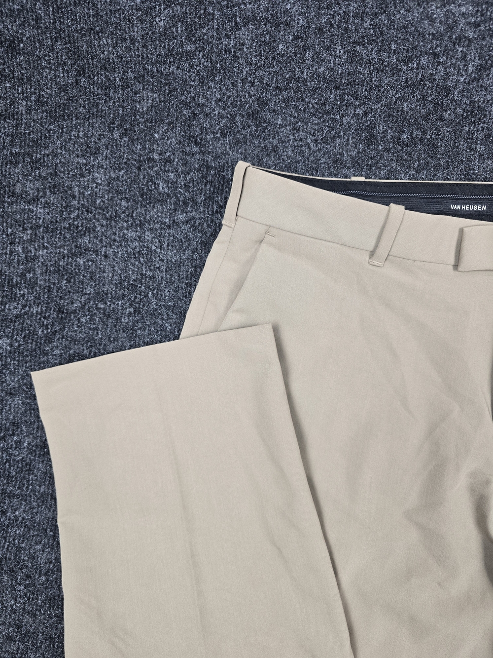 Van Heusen Beige/Tan Men's Chinos - Straight Leg